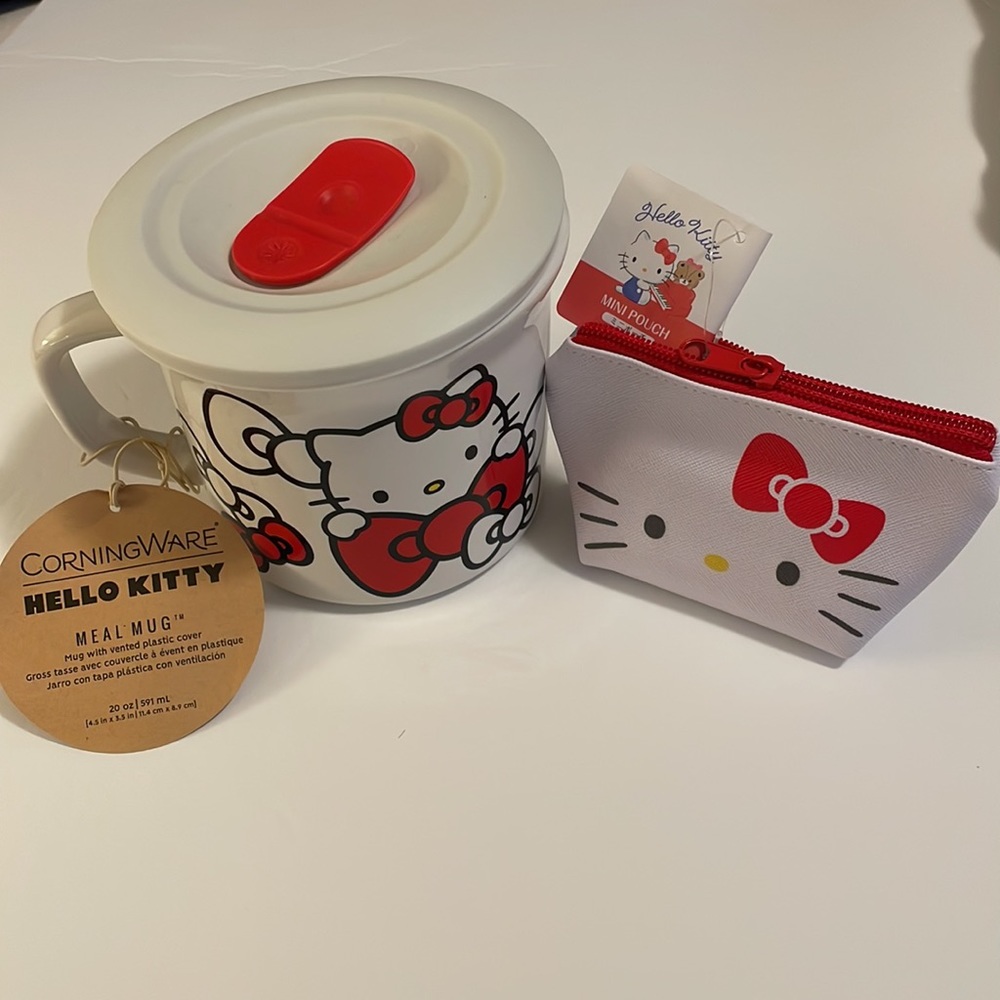Corningware Hello Kitty 20-ounce Meal Mug with Lid